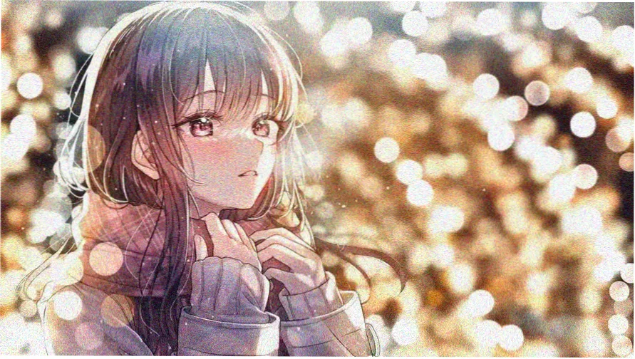 幸福花园动漫春季花期主视觉花圃全景